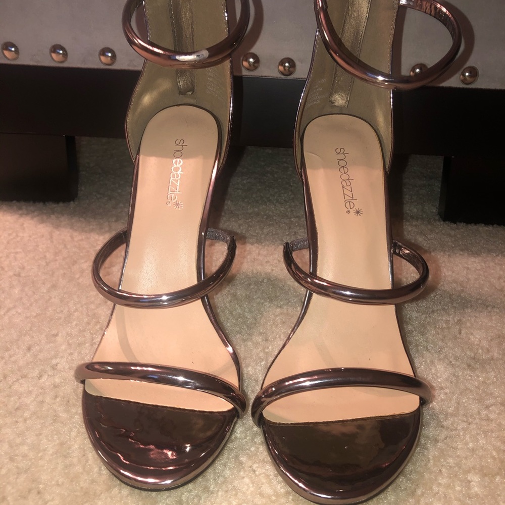 Metallic Stiletto Heels - Picture 2 of 3